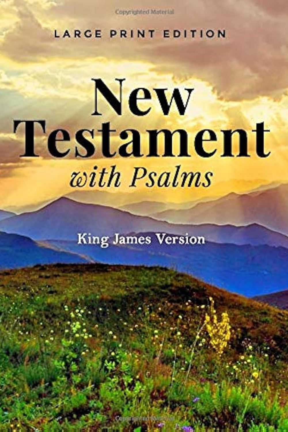 KJV New Testament with Psalms Large Print Edition