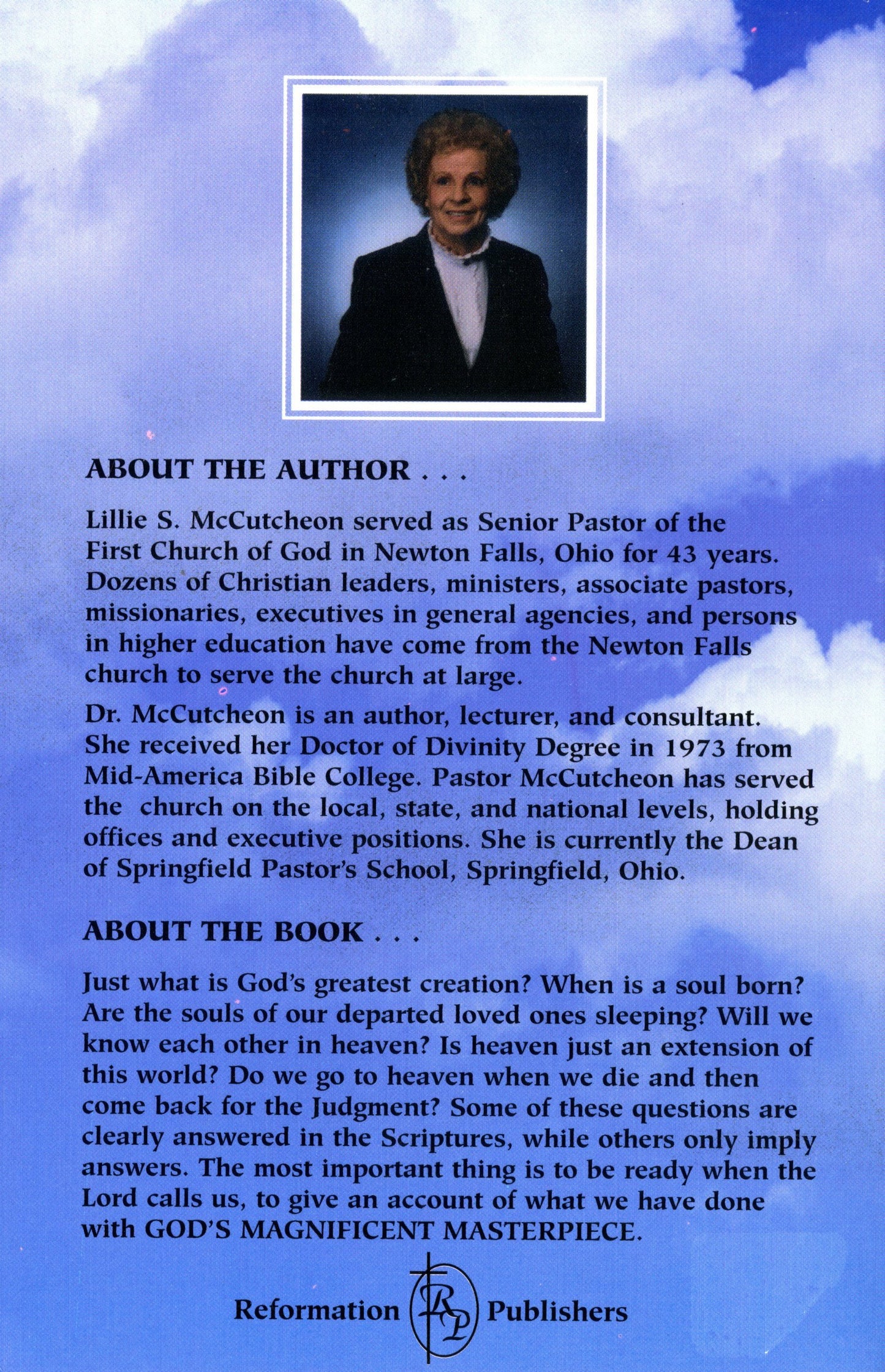 God's Magnificent Masterpiece: A Biblical Exposition of the Immortal Soul