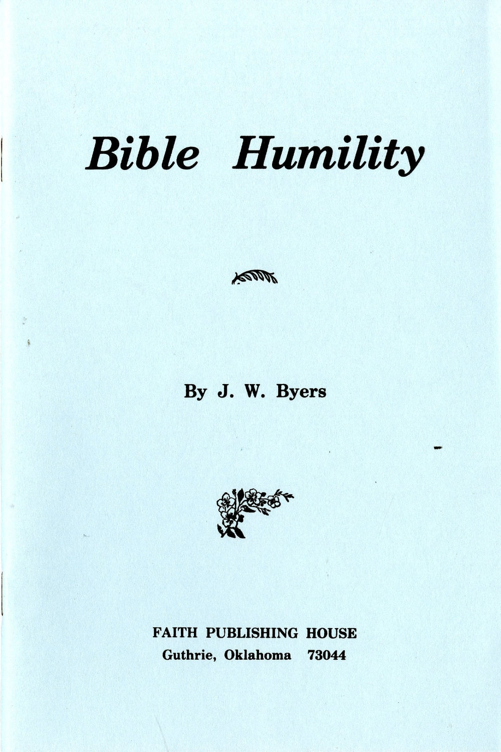 Bible Humility