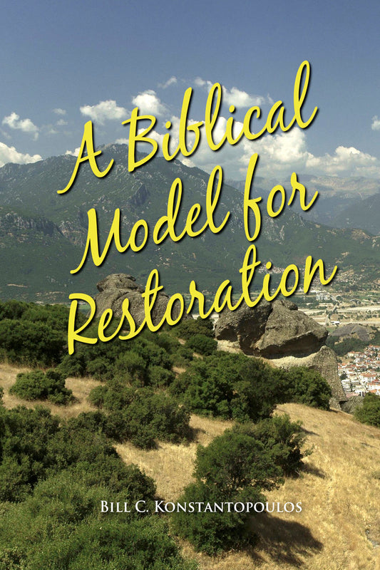 A Biblical Model for Restoration