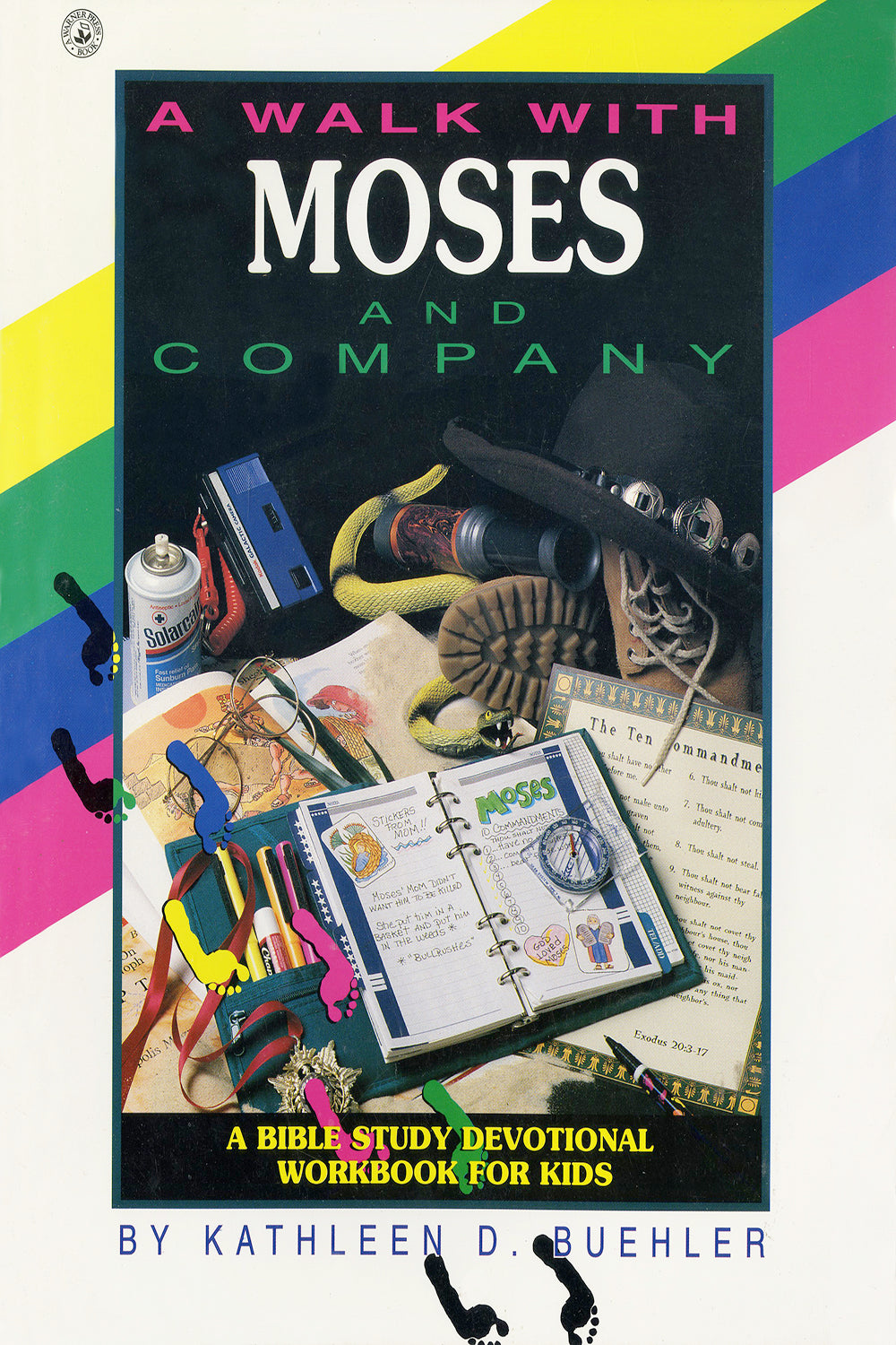 A Walk with Moses: A Bible Study Devotional Workbook for Kids