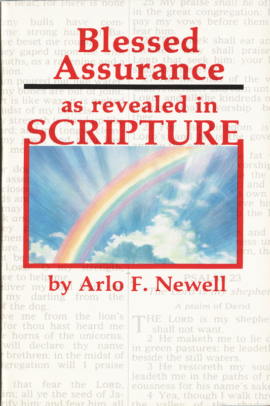 Blessed Assurance as Revealed in Scripture