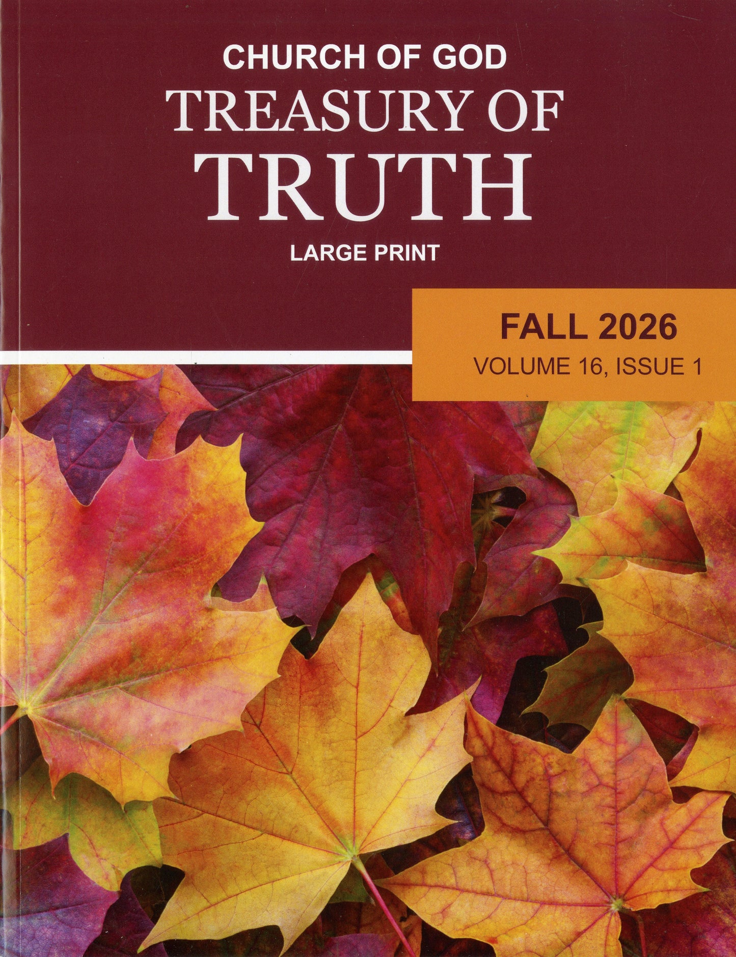 Treasury of Truth Large Print Fall 2026