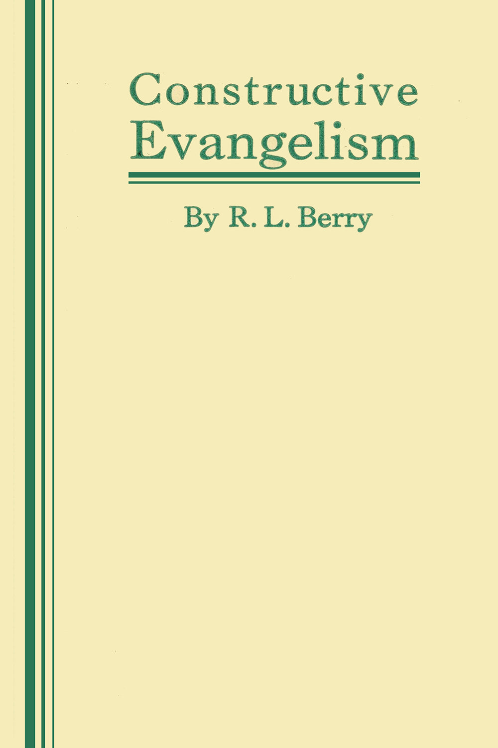 Constructive Evangelism