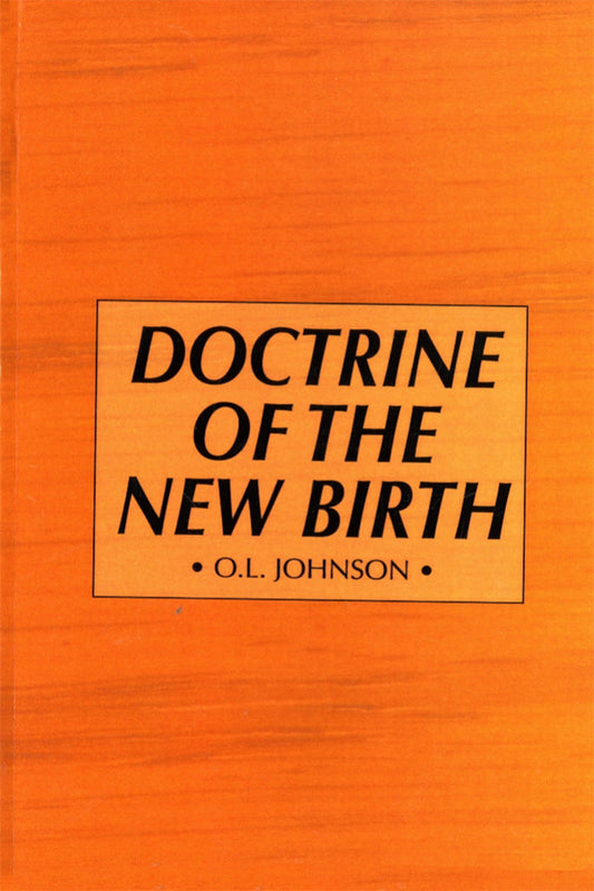 Doctrine of the New Birth