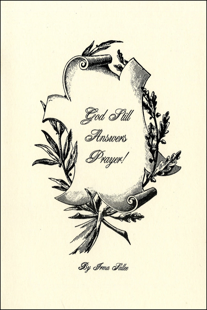 God Still Answers Prayer!