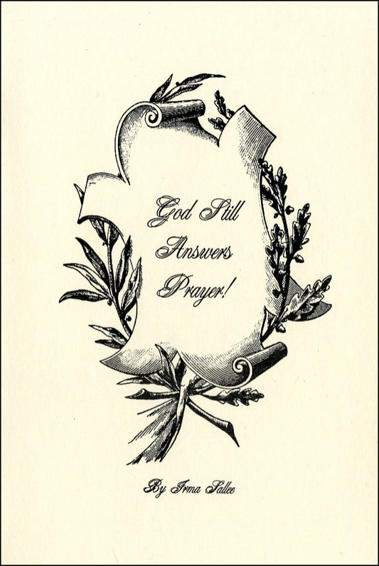 God Still Answers Prayer!