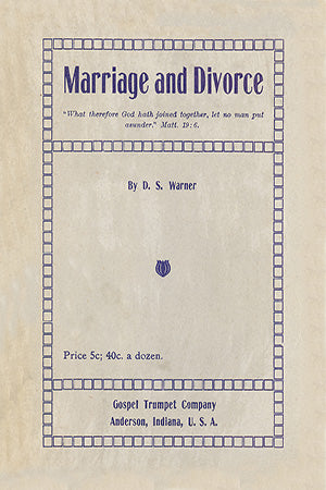 Marriage and Divorce