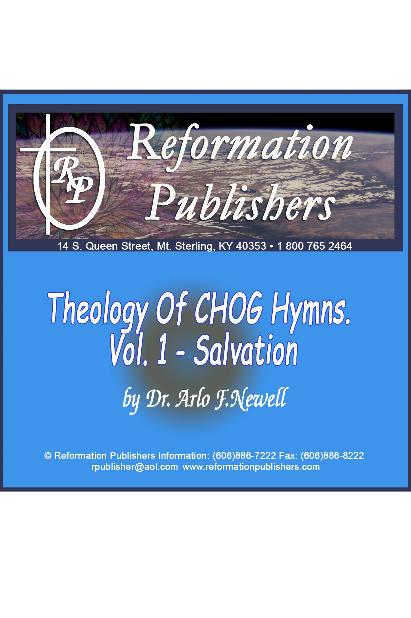 Theology of CHOG Hymns. Vol. 1 - Salvation