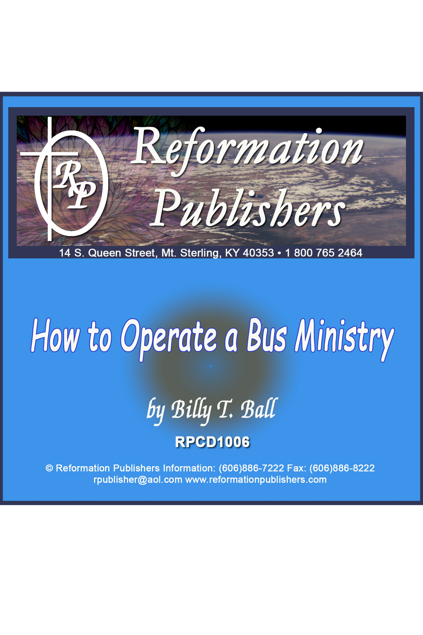 How To Operate A Bus Ministry