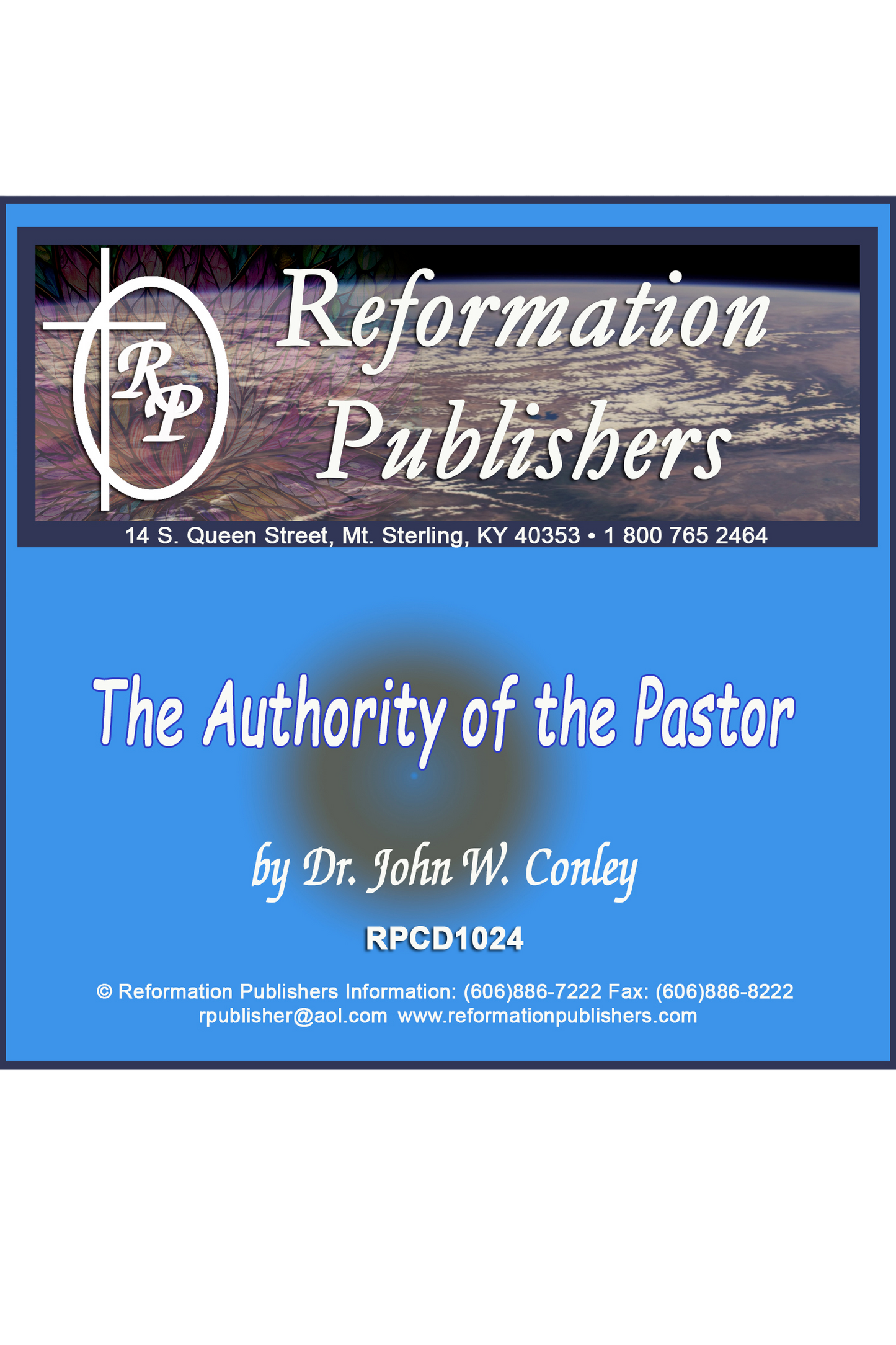 The Authority of the Pastor (Dubious Quality)
