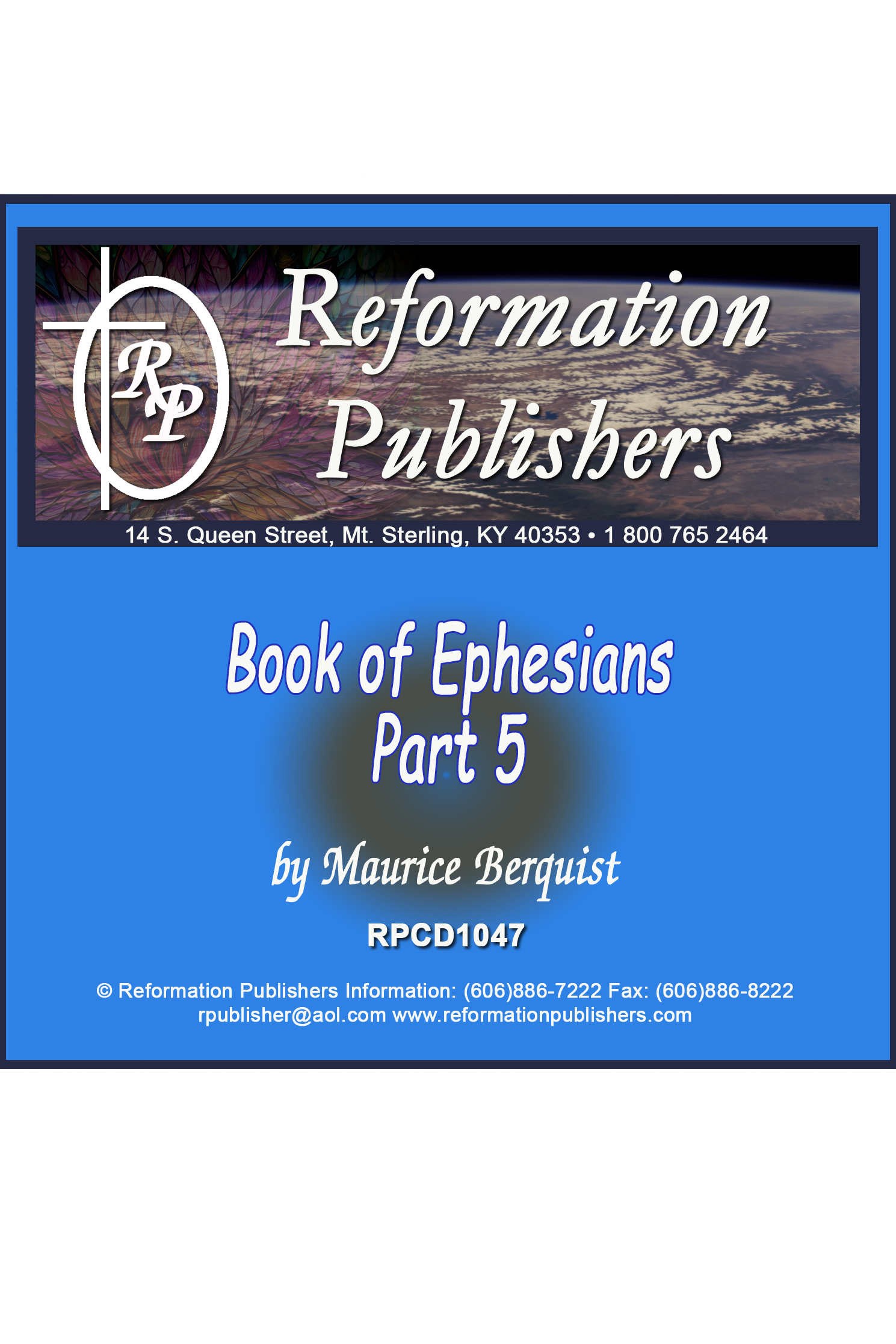 Book of Ephesians - Part 5 – Reformation Publishers