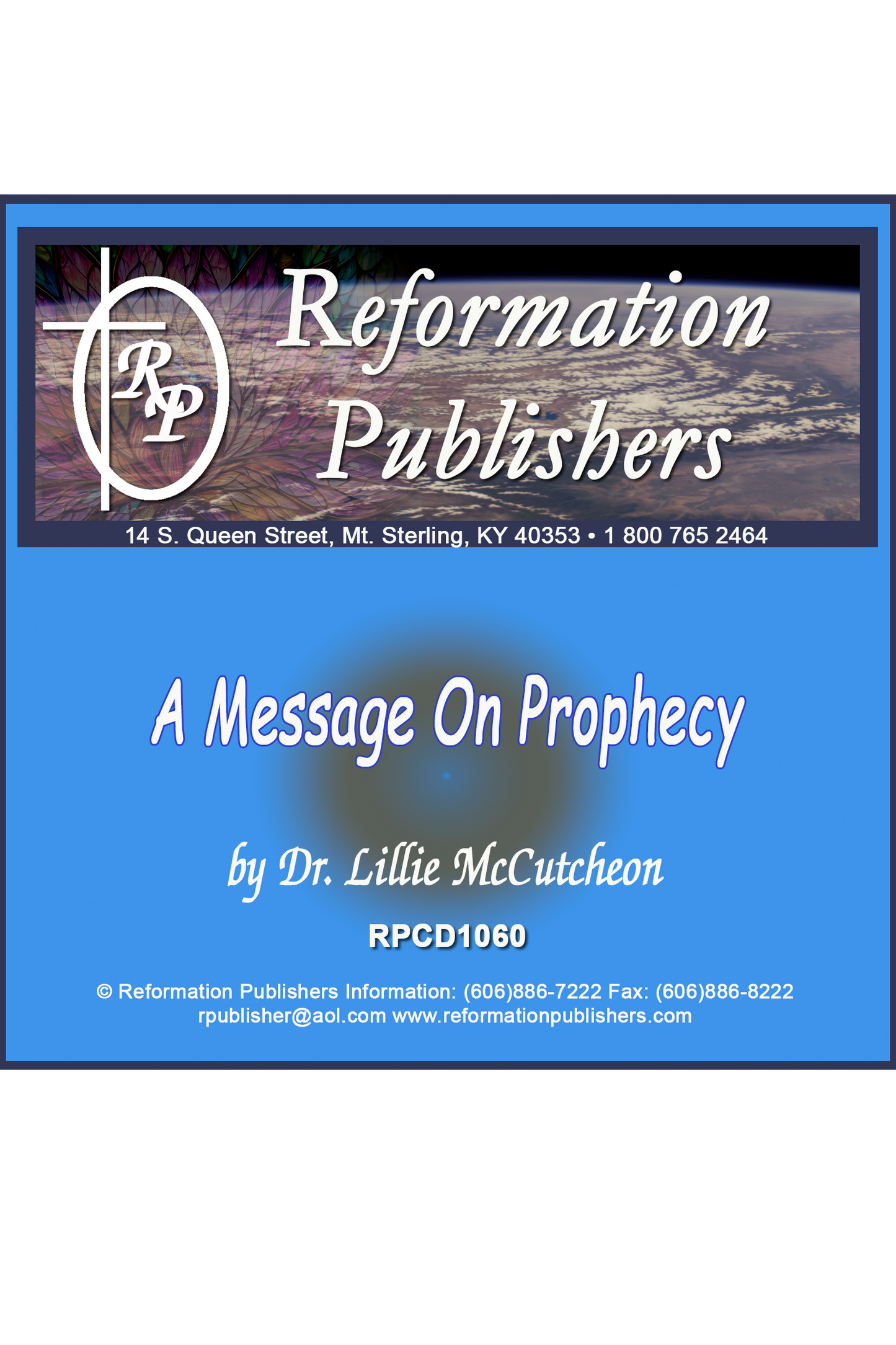 A Message On Prophecy