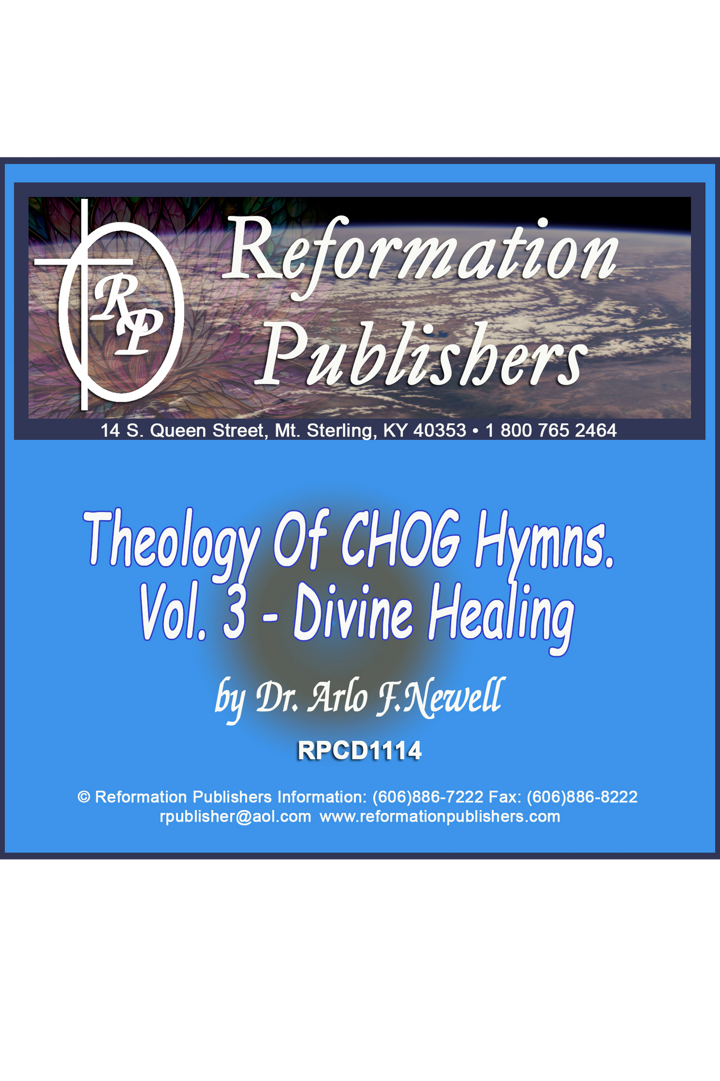 Theology of CHOG Hymns. Vol. 3 - Healing