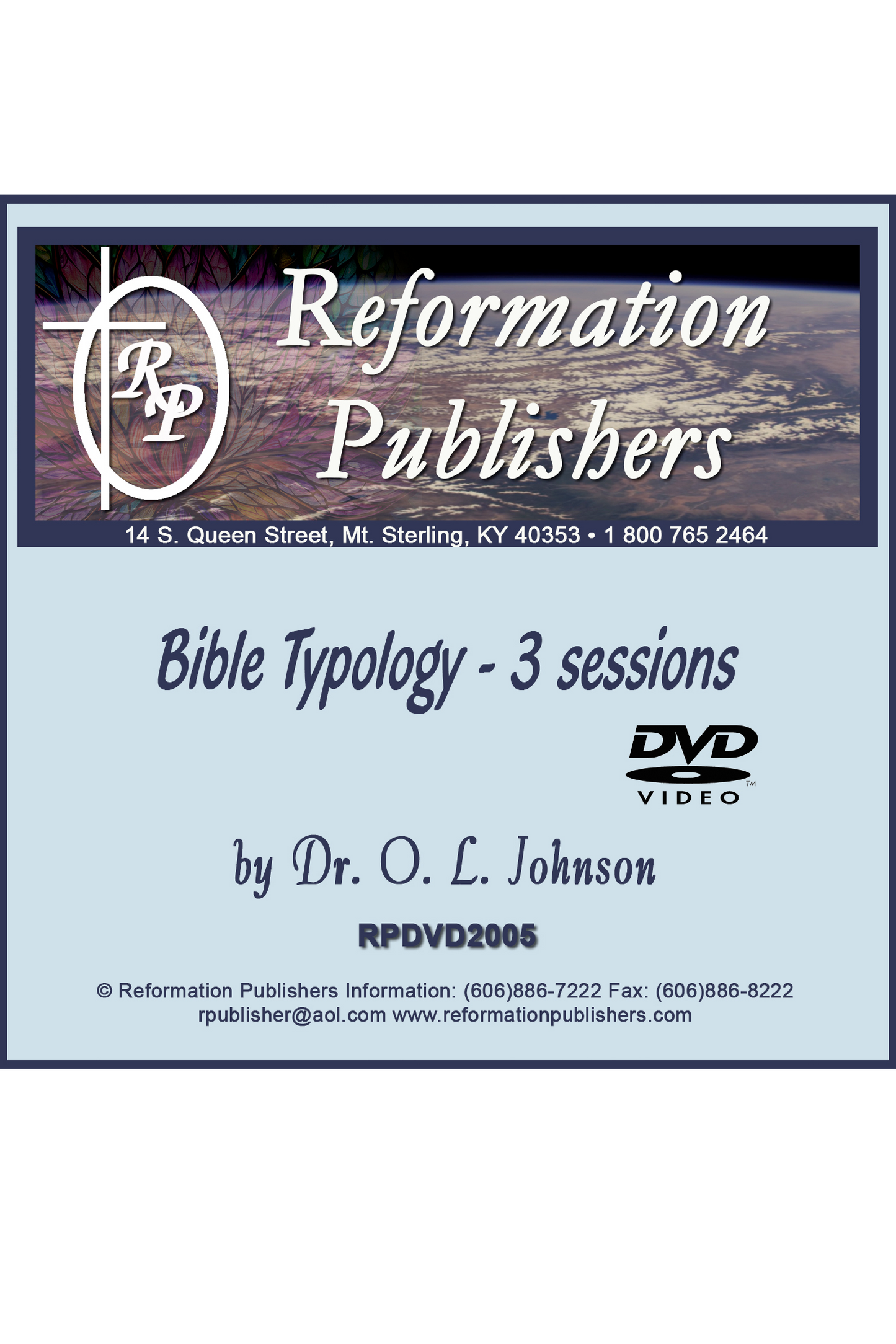 Bible Typology - 3 Sessions