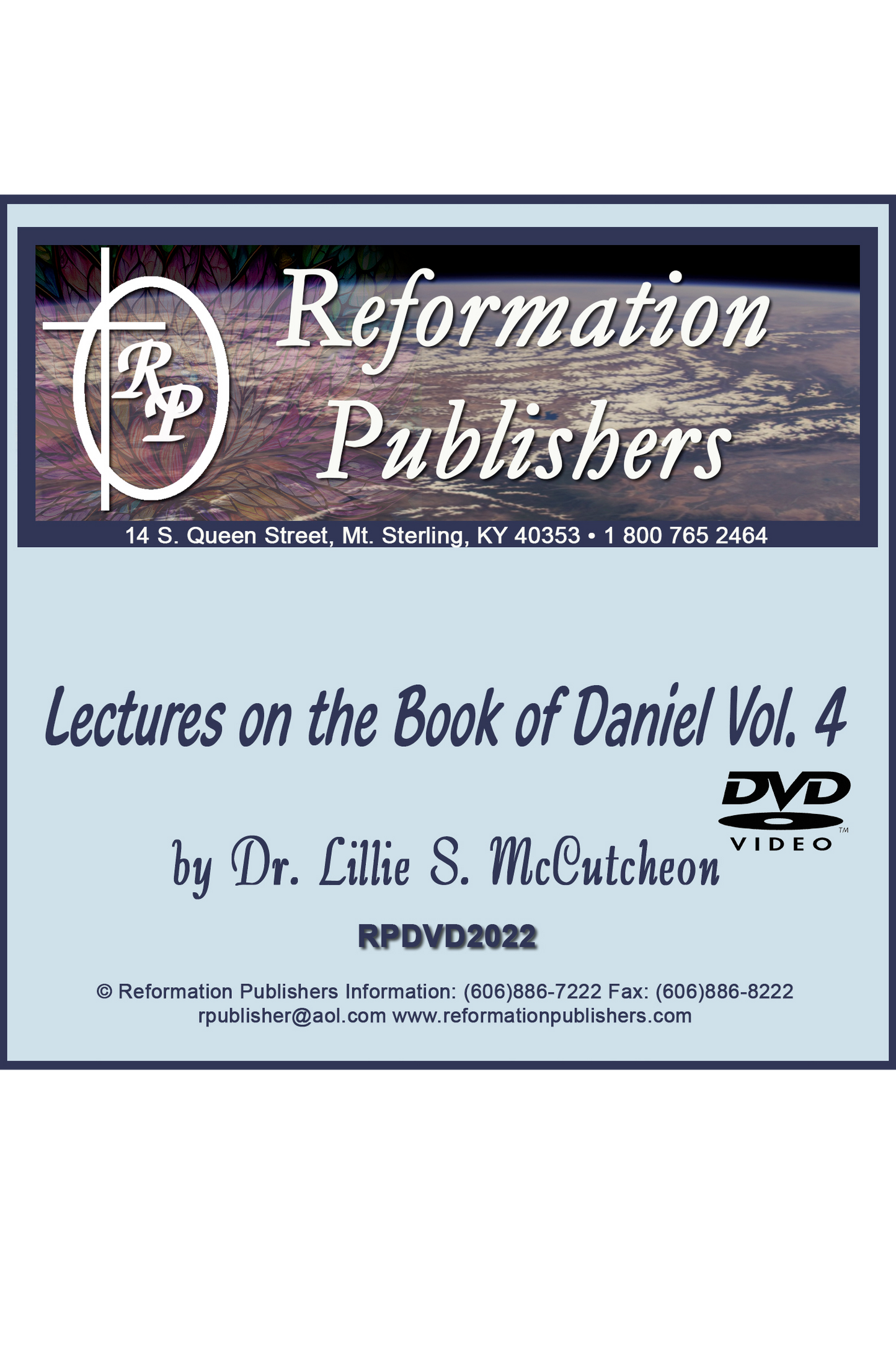 Lectures on the Book of Daniel Vol 4