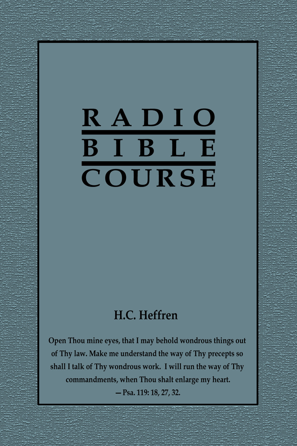Radio Bible Course