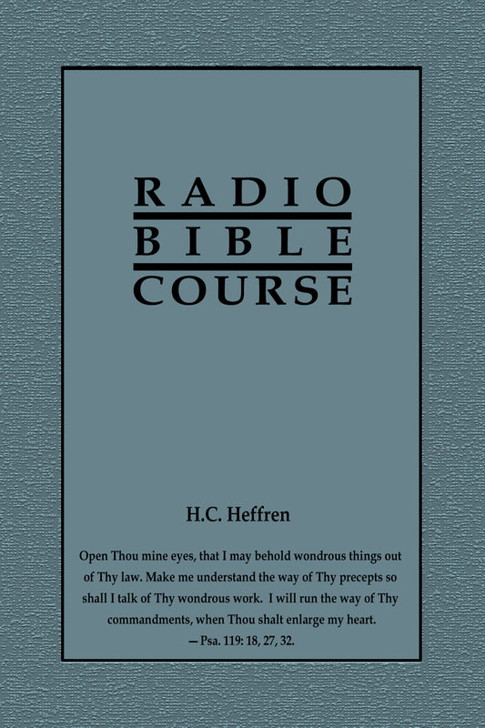 Radio Bible Course
