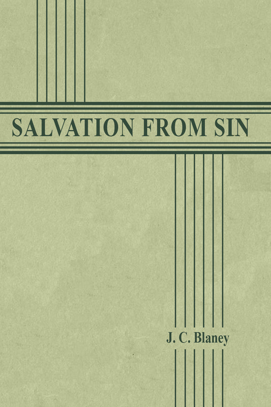 Salvation From Sin