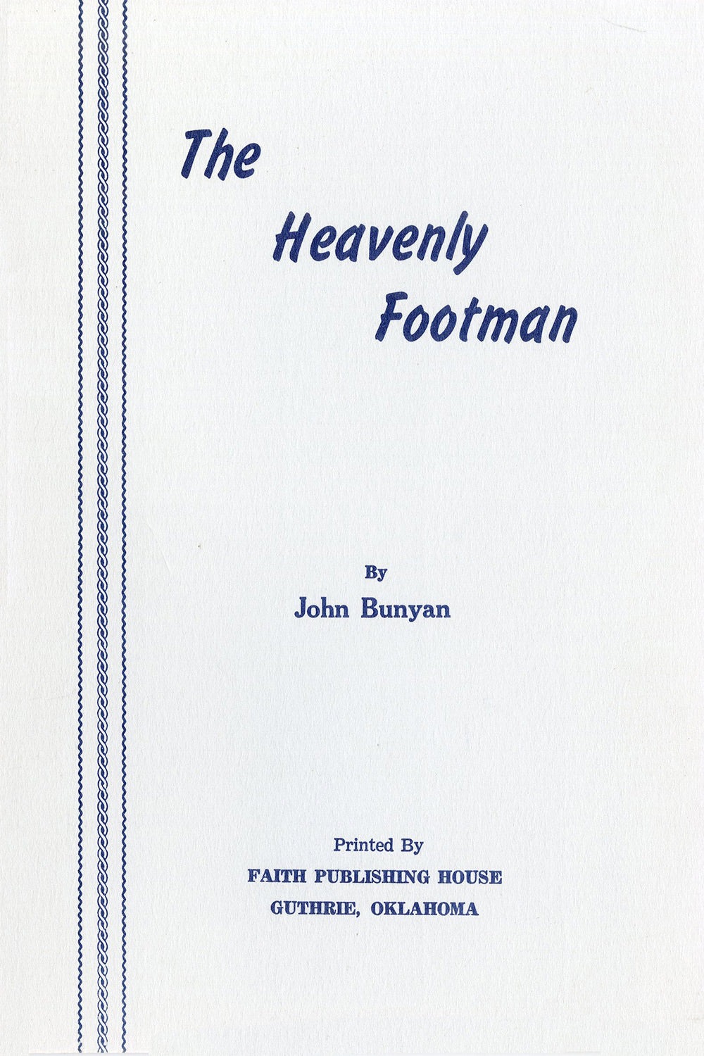 The Heavenly Footman