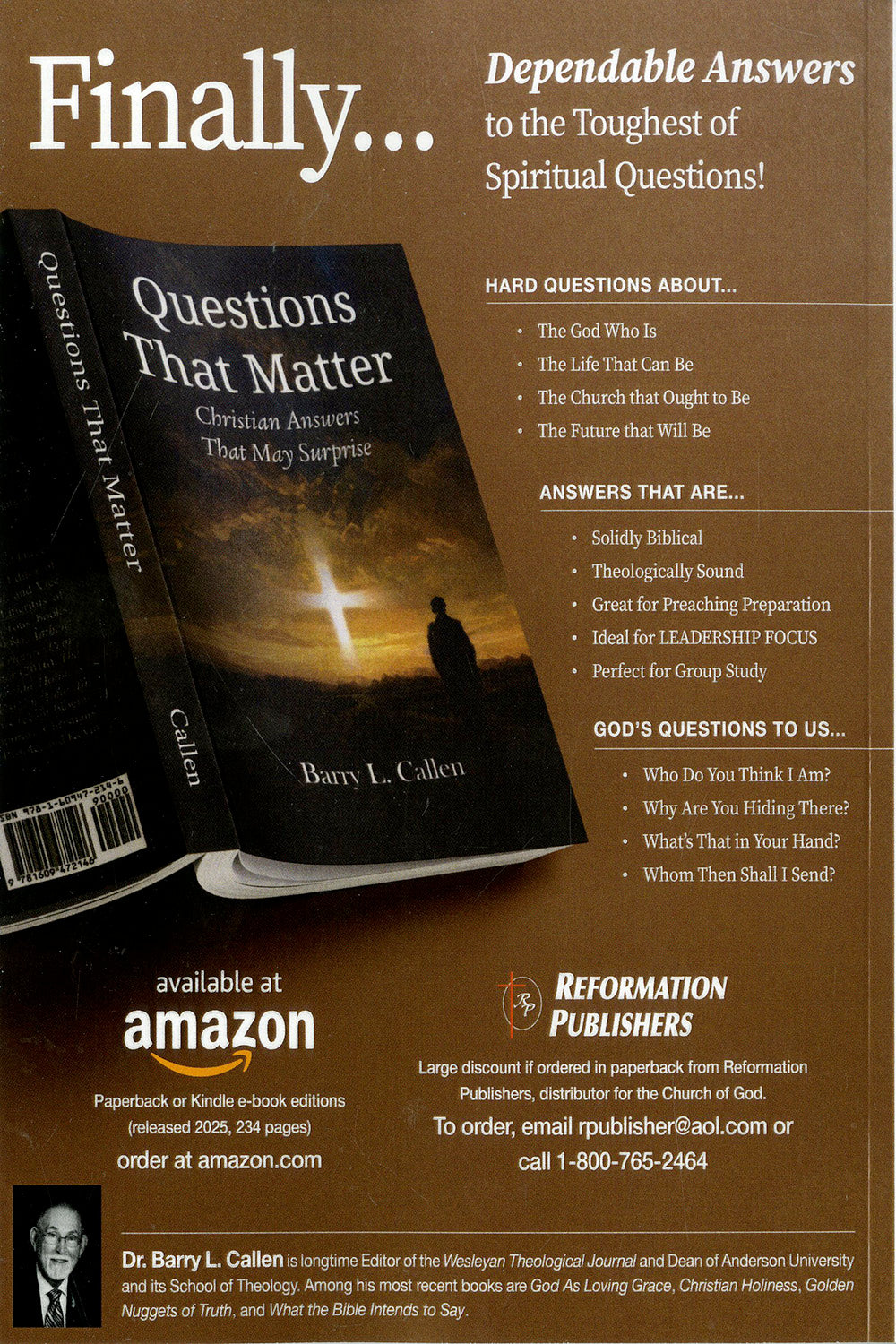 Church of God Treasury of TRUTH - 2025 Winter