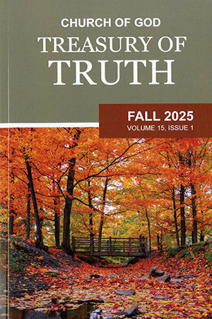 Church of God Treasury of TRUTH - 2025 Fall
